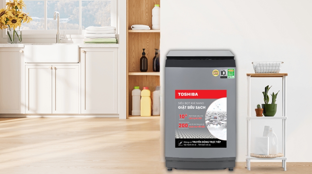 Máy giặt Toshiba Inverter 15 kg AW-DUM1600LV(SG)