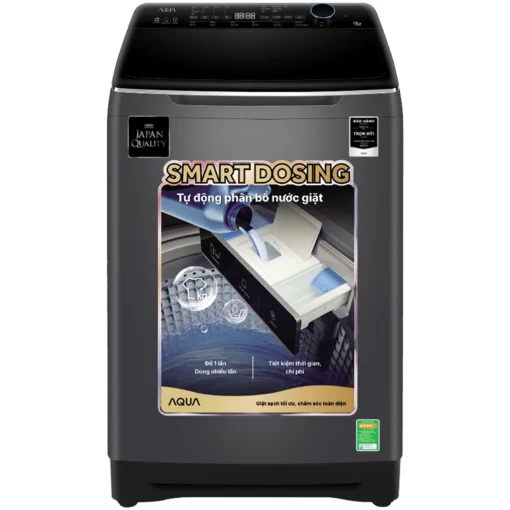 Máy giặt sấy Aqua Inverter 18 kg AQW-DR180UHT.PS