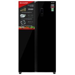 Tủ Lạnh Sharp Inverter 532 Lít Side By Side SJ-SBX530VG-BK