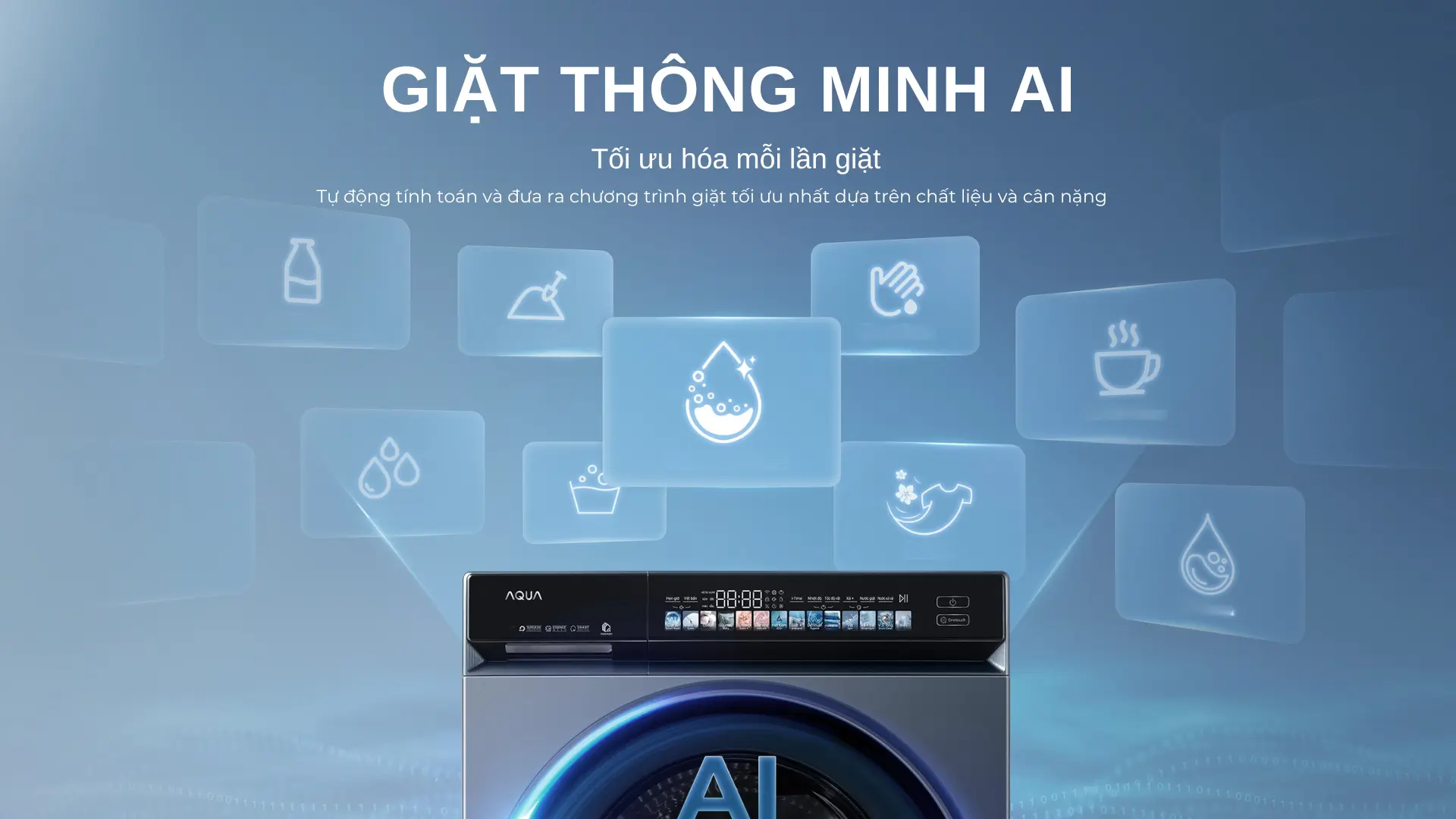 Máy giặt Aqua Inverter 12 kg AW12-BD4377U1L(GN)