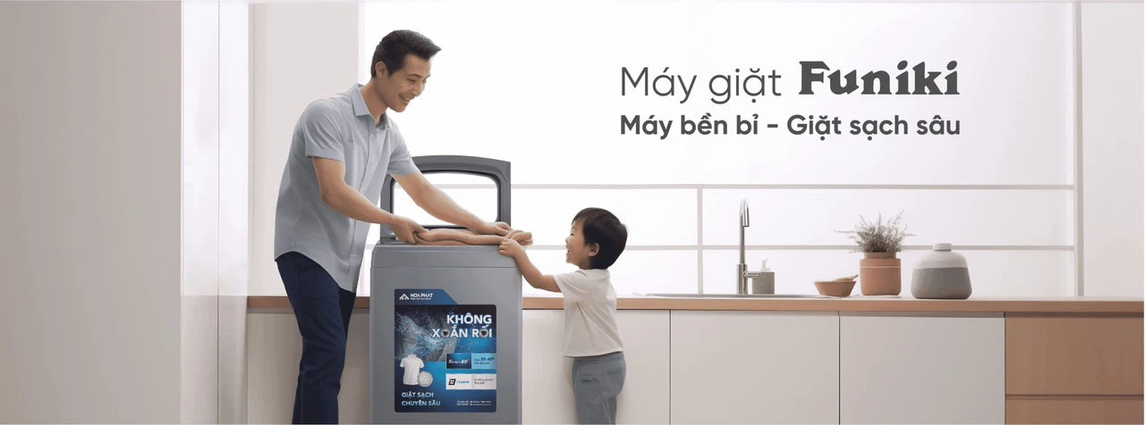 Máy giặt Funiki Inverter 10.5 kg HWM T6105ABG
