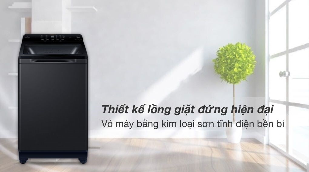 Máy giặt sấy Aqua Inverter 10 kg AQW-DR100JT.BK