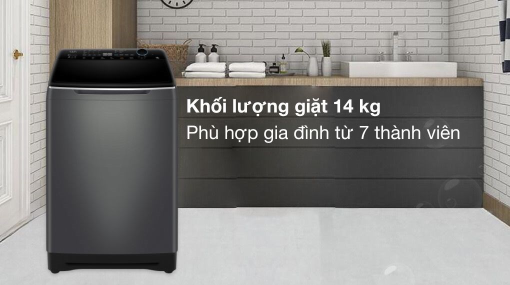 Máy giặt Aqua Inverter 14 kg AQW-DR140UHT.PS