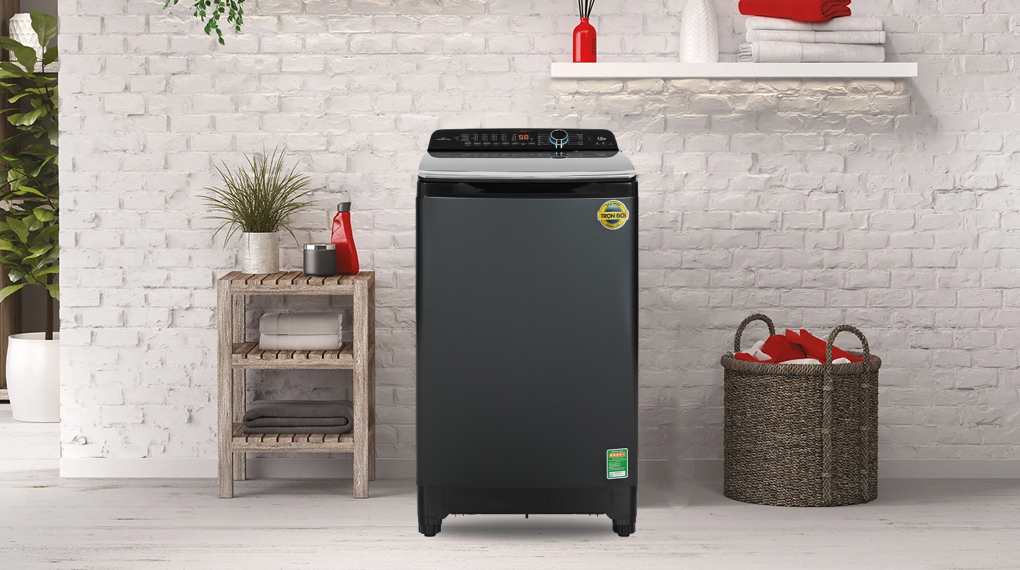 Máy giặt Aqua Inverter 12 kg AQW-DR120HT.BK