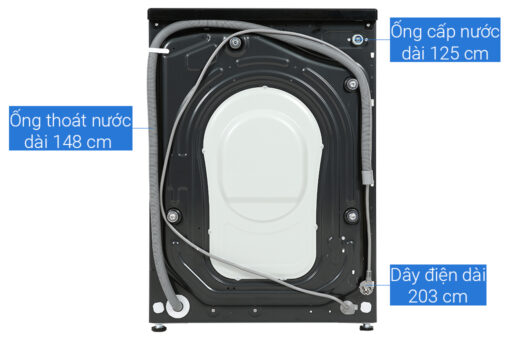 Máy giặt Aqua Inverter 11 kg AQD-D1102G.BK