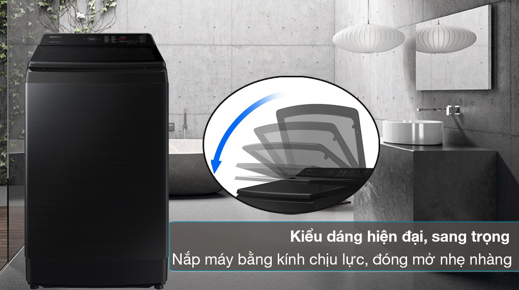 Máy giặt Samsung Inverter 14 kg WA14CG5745BVSV