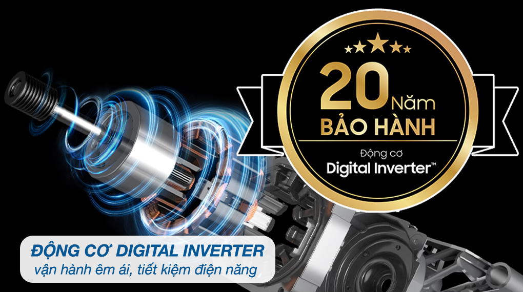 Máy giặt sấy Samsung Inverter 12 kg WD12DB7B85GBSV