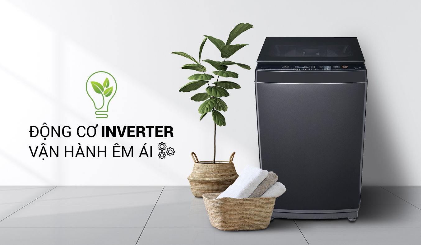 Máy giặt Toshiba Inverter 9.0 kg AW-DK1000FV(KK)