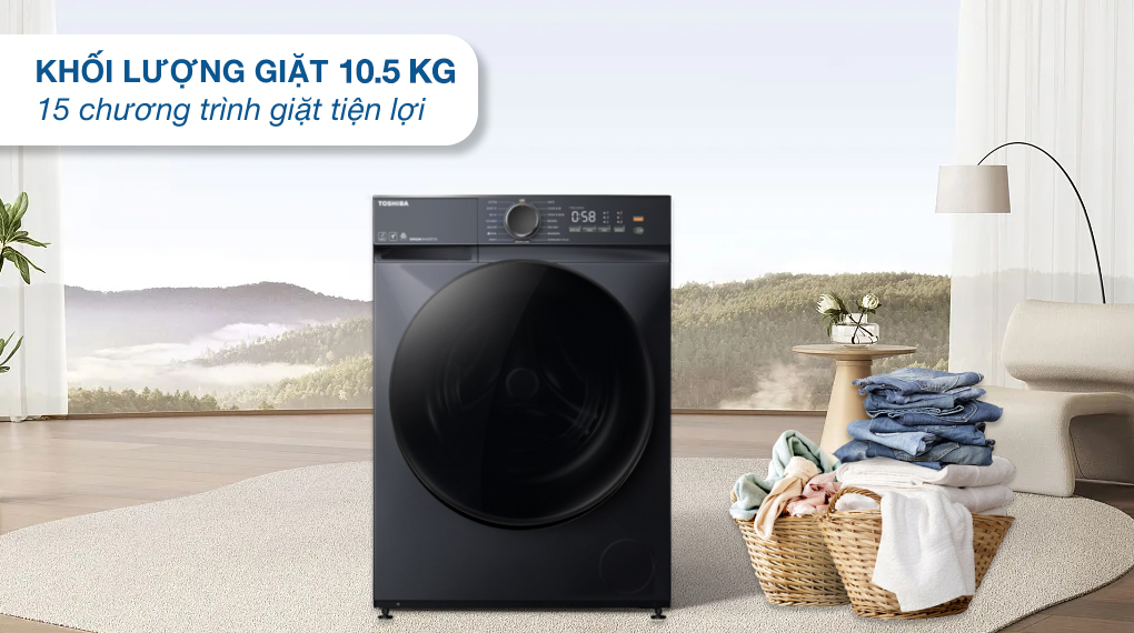 Máy Giặt Toshiba Inverter 10.5 Kg TW-T23BU115UWV(MG)