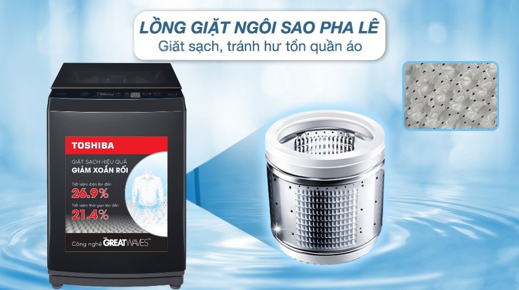Máy giặt Toshiba Inverter 10 kg AW-DM1100JV(MK)