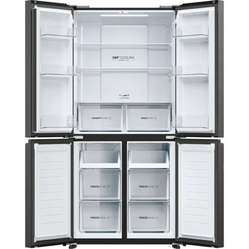 Tủ lạnh Aqua Inverter 469 lít Multi Door AQR-M536XA(SL)