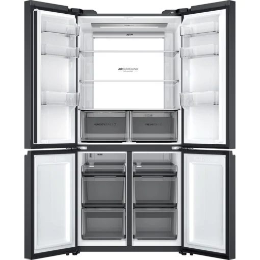 Tủ lạnh Aqua Inverter 660 lít Multi Door AQR-M727XA(GS)U1