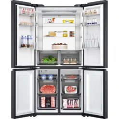 Tủ lạnh Aqua Inverter 660 lít Multi Door AQR-M727XA(GS)U1