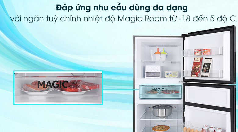 Tủ lạnh Aqua Inverter 312 lít AQR-T359MA(GB)