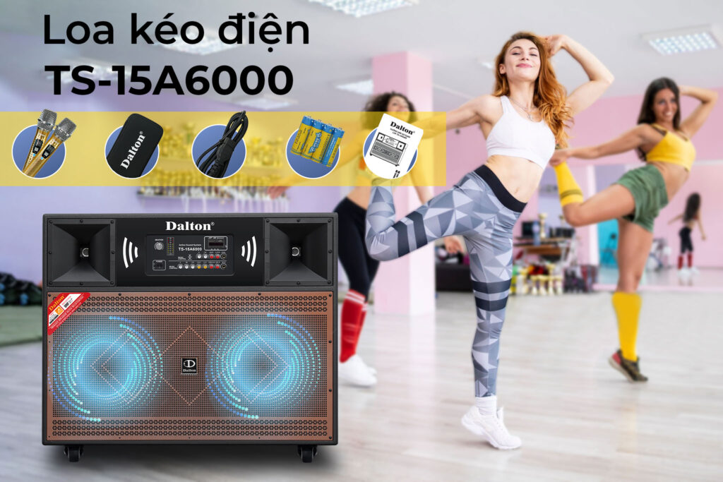 Loa Kéo điện Dalton TS-15A6000 2200W