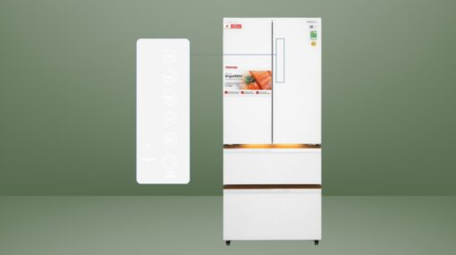 Tủ lạnh Toshiba Inverter 533 lít Japandi Multi Door GR-RF690WI-PGV(67)