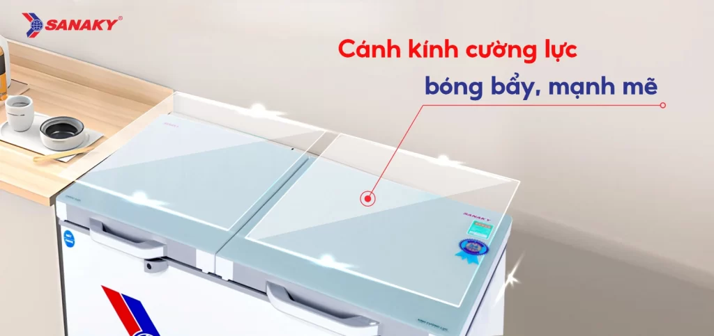 Tủ đông Sanaky Inverter 220 lít VH-2899W4K