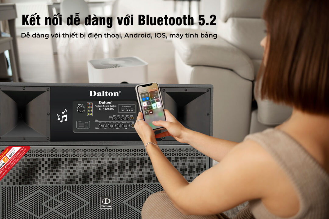 Loa kéo điện Dalton TS-15A6500 1800W