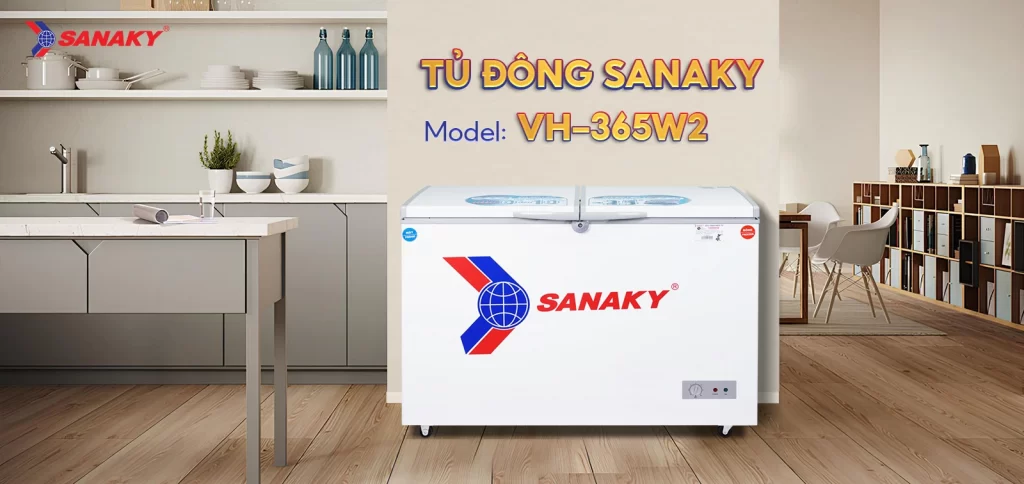 Tủ Đông Sanaky 365 lít VH-365W2