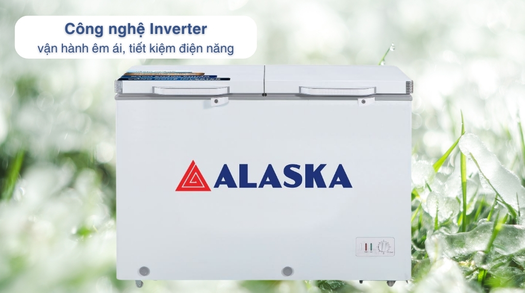 Tủ đông Alaska Inverter 396 lít BCD-5568CI