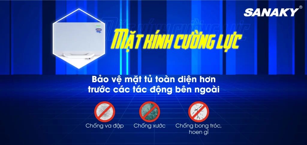 Tủ đông Sanaky Inverter 485 lít VH-6699W4K