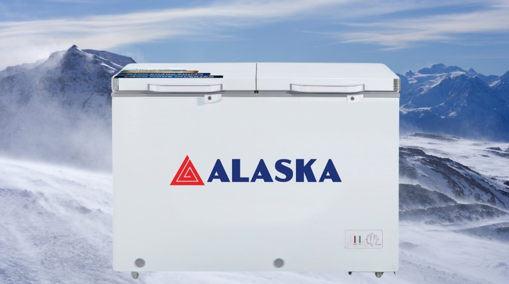 Tủ đông Alaska Inverter 396 lít BCD-5568CI
