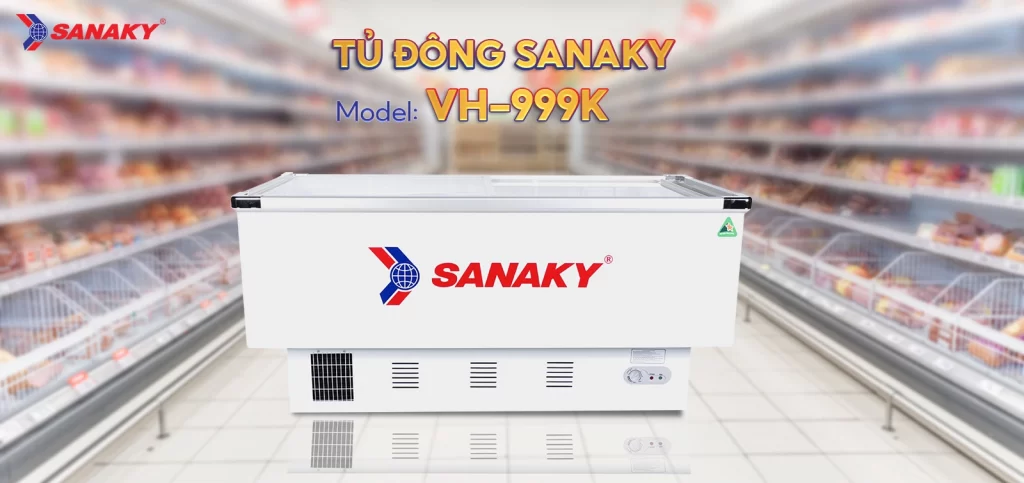 Tủ đông Sanaky 516 lít VH-999K