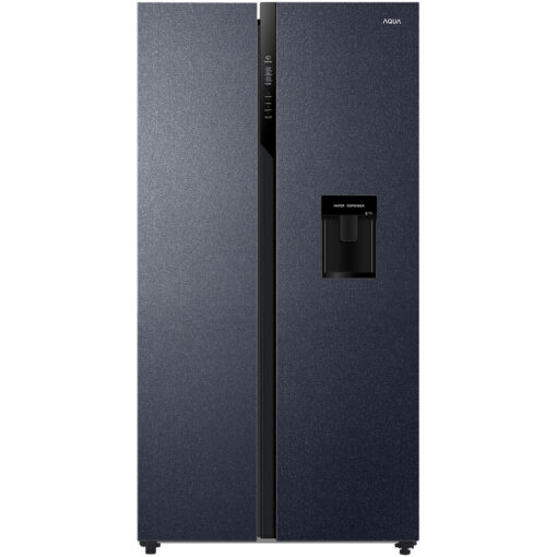 Tủ lạnh Aqua Inverter 550 lít Side By Side AQR-S612XA(WCB)