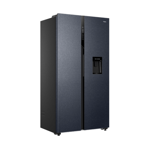 Tủ lạnh Aqua Inverter 550 lít Side By Side AQR-S612XA(WCB)