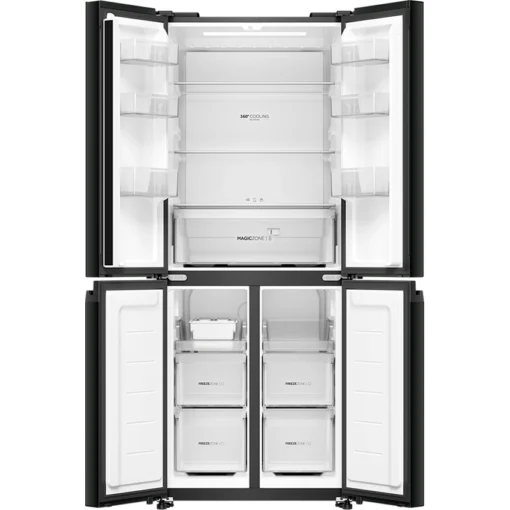 Tủ lạnh Aqua Inverter 410 lít Multi Door AQR-M466XA(GB)