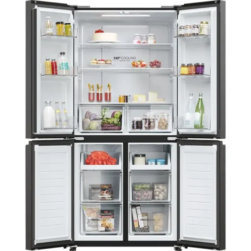 Tủ lạnh Aqua Inverter 469 lít Multi Door AQR-M536XA(GB)