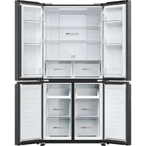 Tủ lạnh Aqua Inverter 469 lít Multi Door AQR-M536XA(GB)