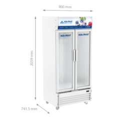 Tủ mát Hòa Phát Inverter 723 lít HSR D8723