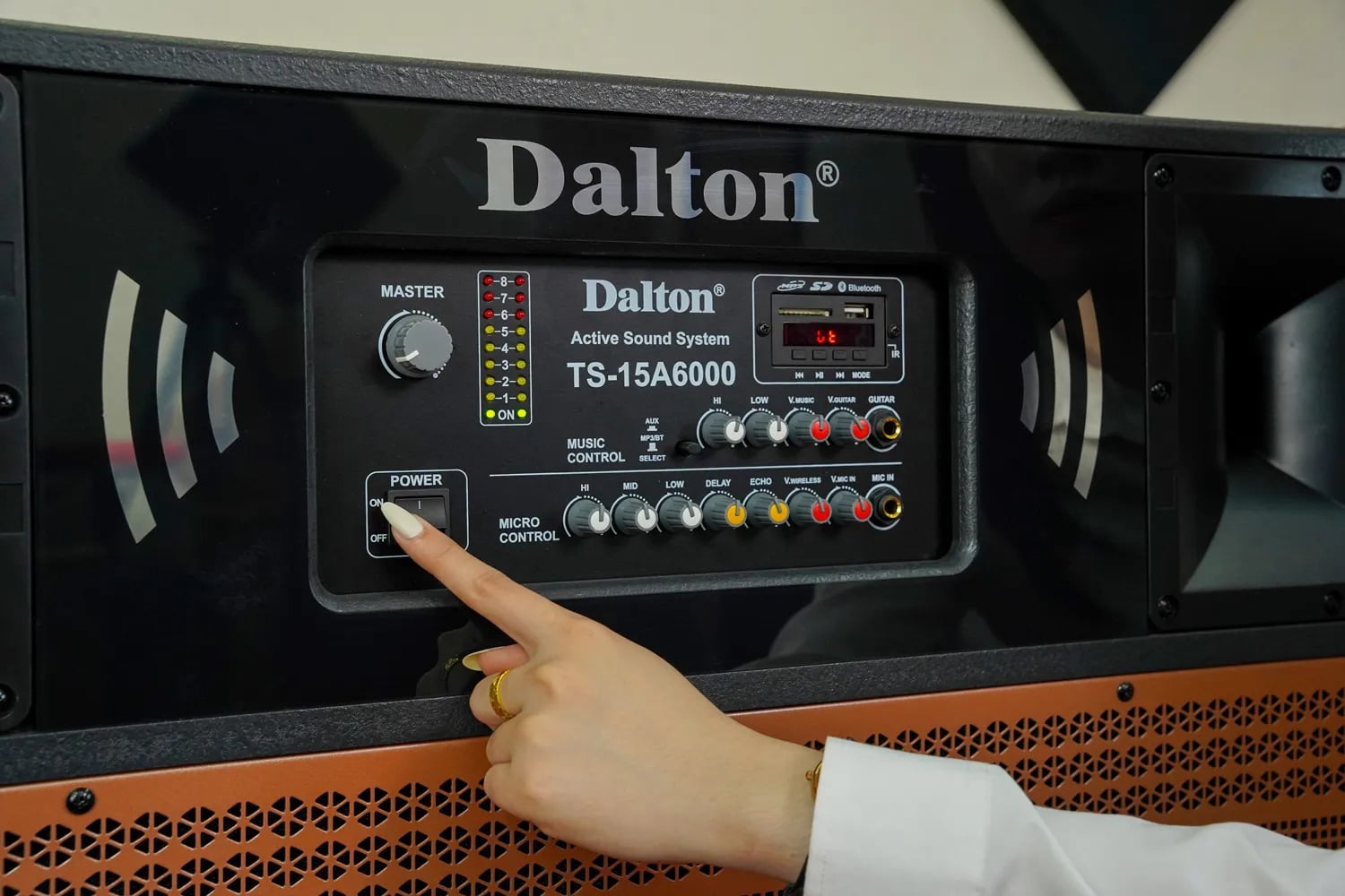 Loa kéo Dalton TS-12G380N (Kèm 2 mic) 400W
