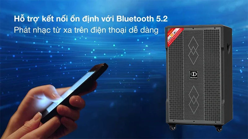 Loa kéo Dalton TS-12G400XP (kèm 2 mic) 500W