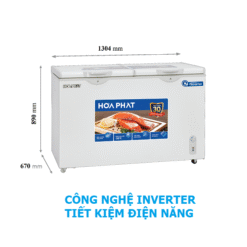 Tủ đông Hòa Phát Inverter 352 Lít HPF AD8352