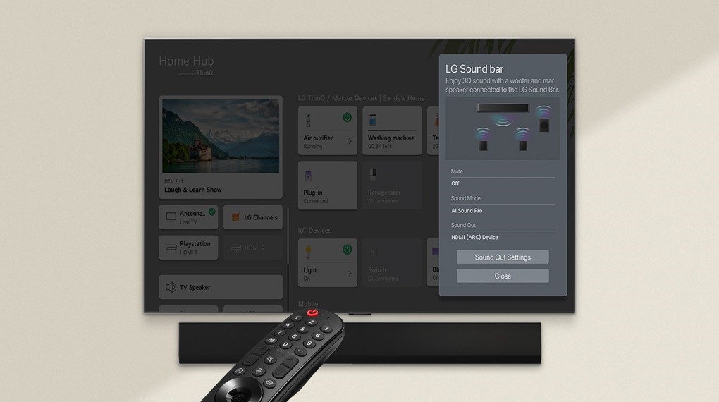 Smart Tivi OLED LG AI 4K 55 inch 55C4PSA