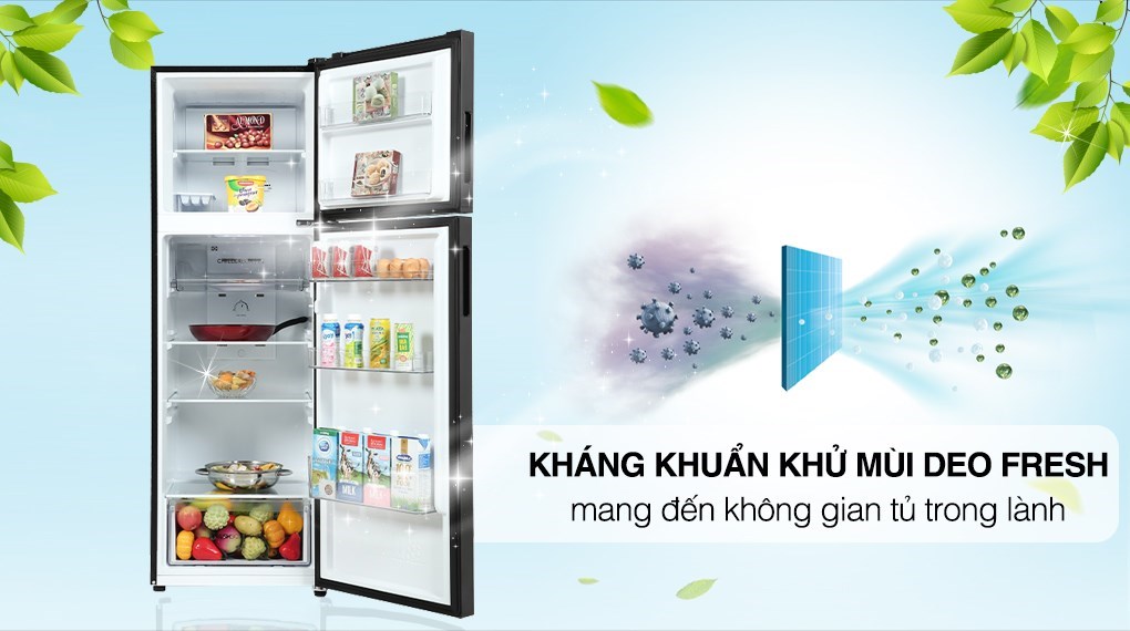 Tủ lạnh Aqua Inverter 283 lít AQR-T299FA(SL)