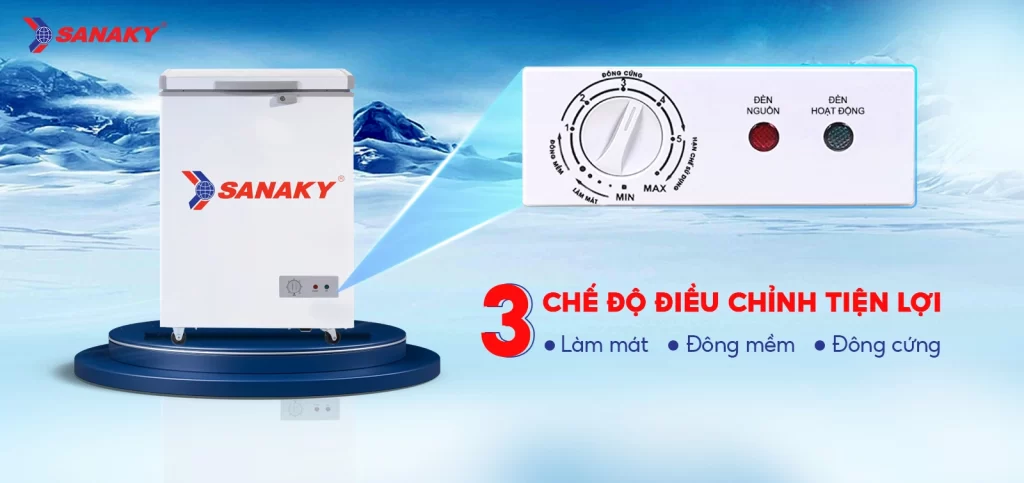 Tủ Đông Sanaky 100 Lít VH-150HY2
