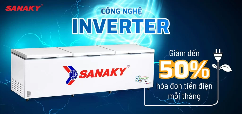Tủ đông Sanaky Inverter VH-1799HY3