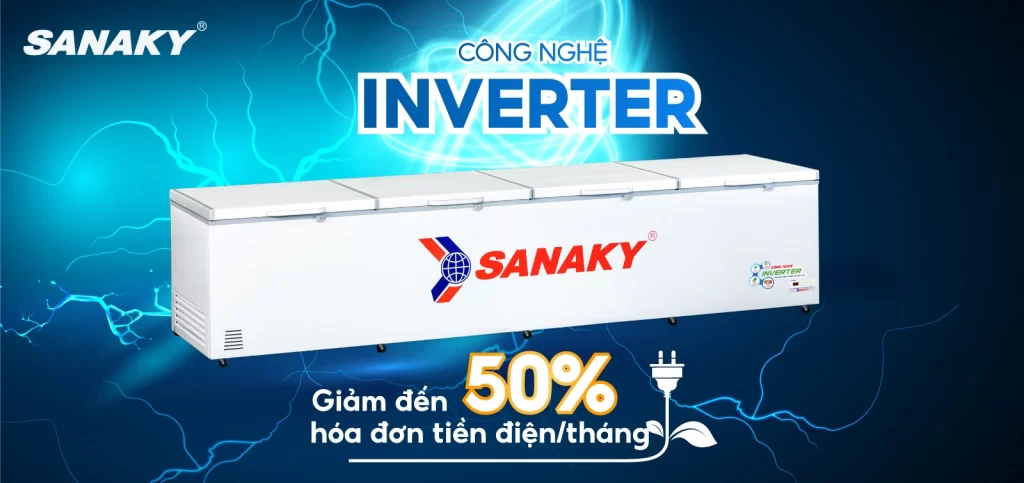 Tủ đông Sanaky inverter VH-2399HY3