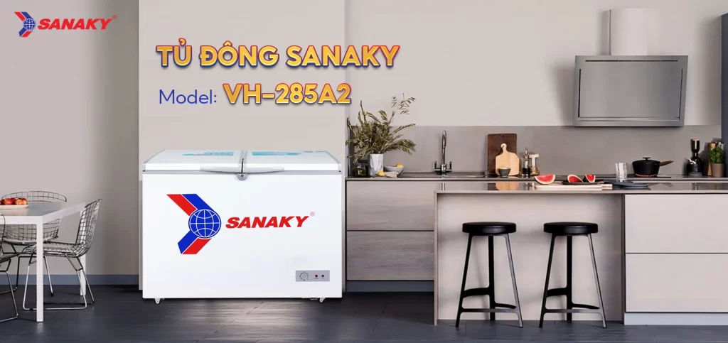Tủ đông Sanaky 235 lít VH-285A2