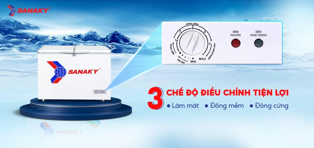 Tủ đông Sanaky 235 lít VH-285A2