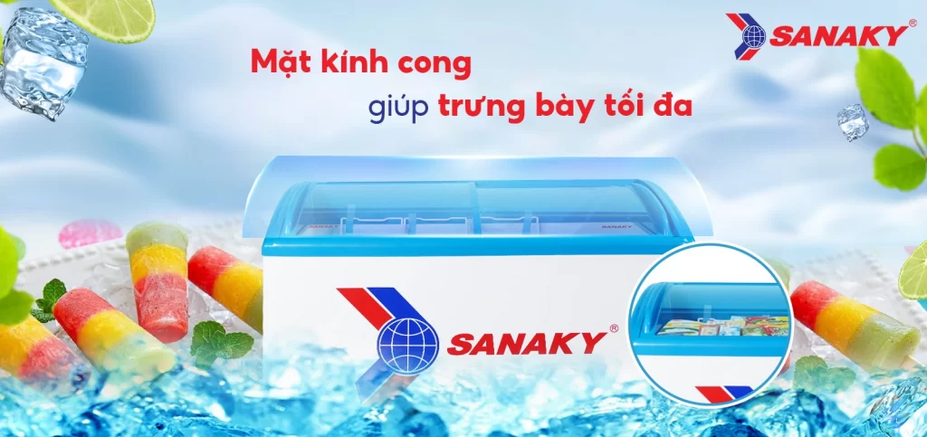 Tủ đông Sanaky 480 lít VH-482K 