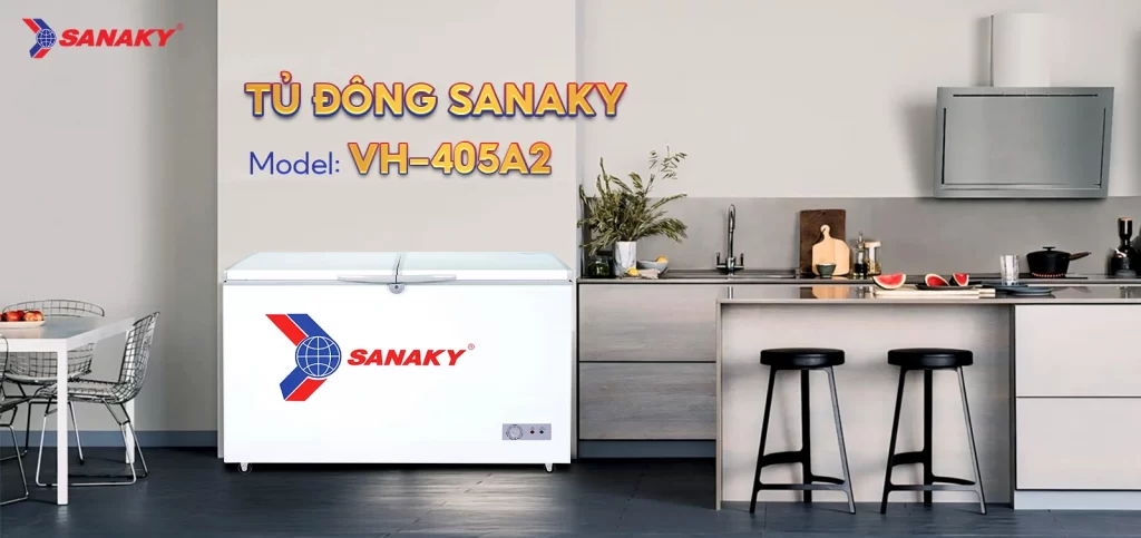 Tủ đông Sanaky 305 lít VH-405A2