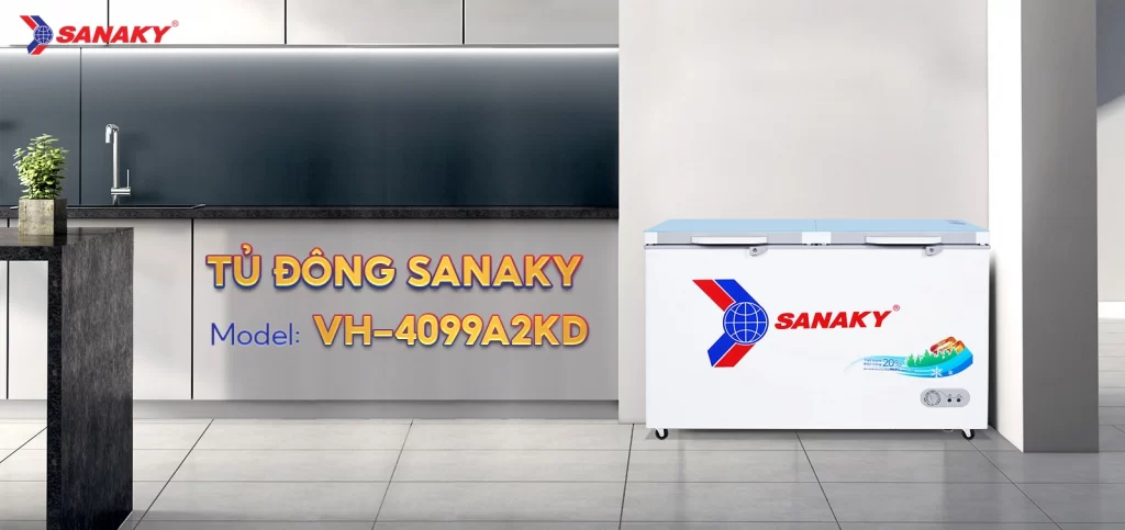Tủ đông Sanaky 305 lít VH4099A2KD