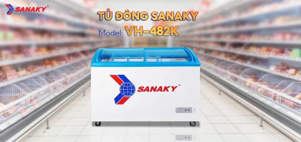 Tủ đông Sanaky 480 lít VH-482K 