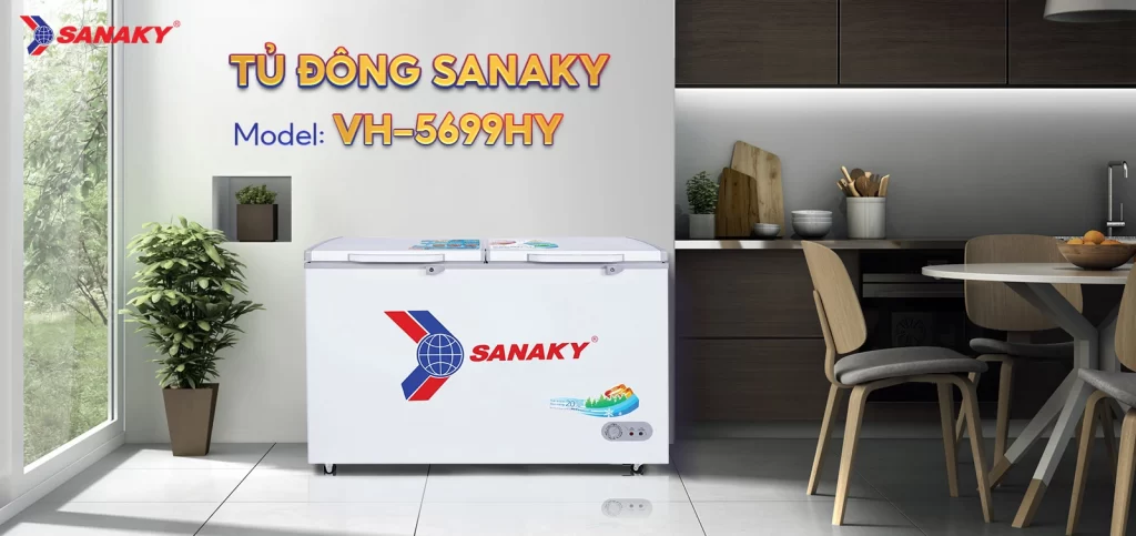Tủ đông Sanaky 410 lít VH 5699HY