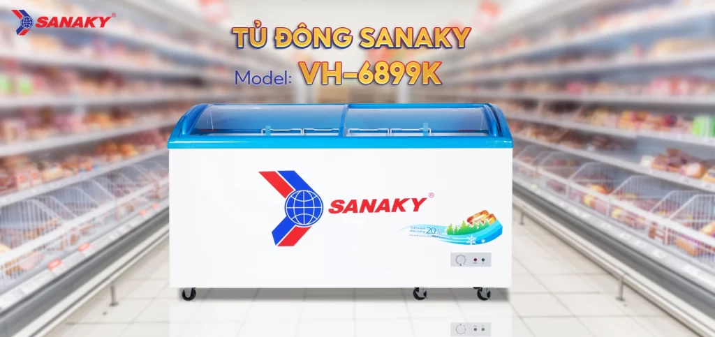 Tủ đông Sanaky 600 lít VH6899K