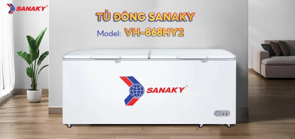 Tủ đông SANAKY 800 lít VH868HY2